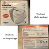 10 Pcs Respirator KN95 Face Masks