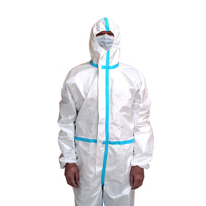 Disposable Full Body Ppe Isolation Hazmat Suit