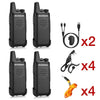 2 pcs BAOFENG GT-22 UHF Two-Way Radio