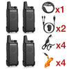 2 pcs BAOFENG GT-22 UHF Two-Way Radio