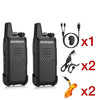 2 pcs BAOFENG GT-22 UHF Two-Way Radio