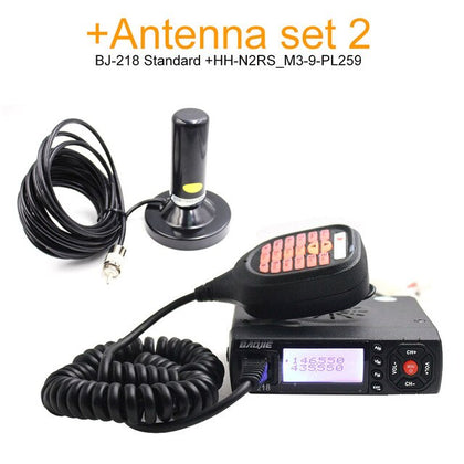 Mini Mobile Radio BJ-218 25W Output Power Dual Band Ham Radio